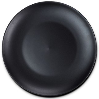 Talerz ceramiczny czarny obiadowy płytki na obiad SOHO 26,5 cm