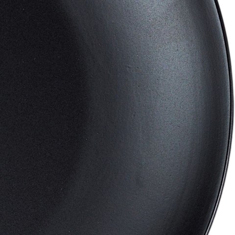 Talerz ceramiczny czarny obiadowy płytki na obiad SOHO 26,5 cm Talerz ceramiczny czarny obiadowy płytki na obiad SOHO 26,5 cm