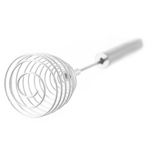 Trzepaczka ubijaczka do piany jaj spiralna kuchenna stalowa 26 cm