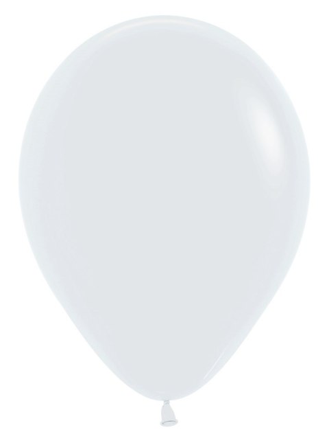 Balony lateksowe Sempertex White, biały, 30cm, 50szt.
