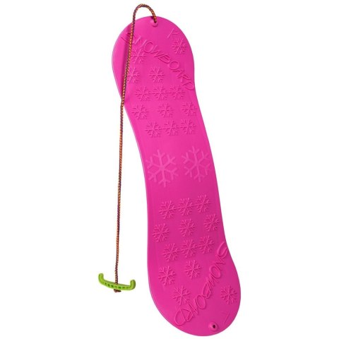 Snowboard Ślizgacz Ślizg Jabłuszko dla Dzieci MARMAT Pink 72 cm Snowboard Ślizgacz Ślizg Jabłuszko dla Dzieci MARMAT Pink 72 cm