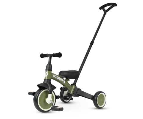 Qplay Rowerek Trójkołowy Stager 3w1 Green Qplay Rowerek Trójkołowy Stager 3w1 Green