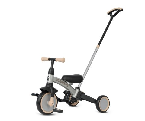 Qplay Rowerek Trójkołowy Stager 3w1 Silver Qplay Rowerek Trójkołowy Stager 3w1 Silver