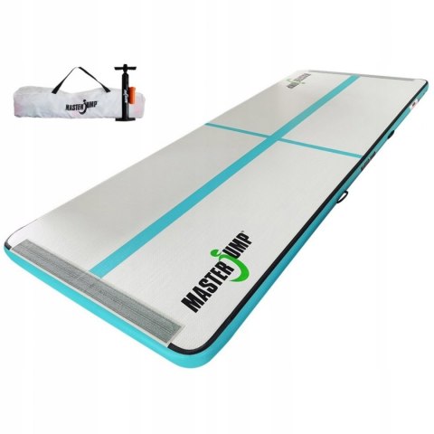 AirTrack Dmuchana Mata Gimnastyczna MASTER S-Pro 400 x 150 x 10 cm Grey-Teal AirTrack Dmuchana Mata Gimnastyczna MASTER S-Pro 400 x 150 x 10 cm Grey-Teal