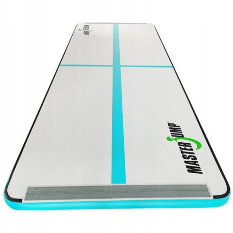 AirTrack Dmuchana Mata Gimnastyczna MASTER S-Pro 400 x 150 x 10 cm Grey-Teal AirTrack Dmuchana Mata Gimnastyczna MASTER S-Pro 400 x 150 x 10 cm Grey-Teal