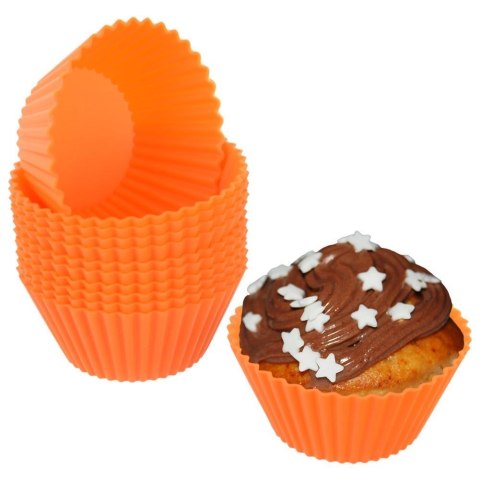 Forma silikonowa do pieczenia muffinek babeczek na muffinki foremki 12 sztuk