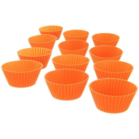 Forma silikonowa do pieczenia muffinek babeczek na muffinki foremki 12 sztuk