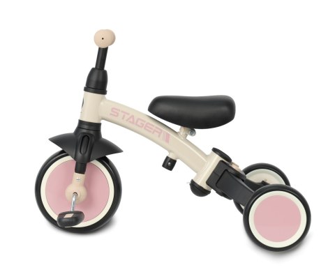 Qplay Rowerek Trójkołowy Stager 3w1 Pink Qplay Rowerek Trójkołowy Stager 3w1 Pink