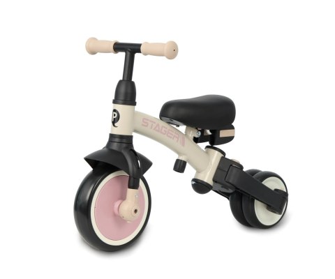 Qplay Rowerek Trójkołowy Stager 3w1 Pink Qplay Rowerek Trójkołowy Stager 3w1 Pink