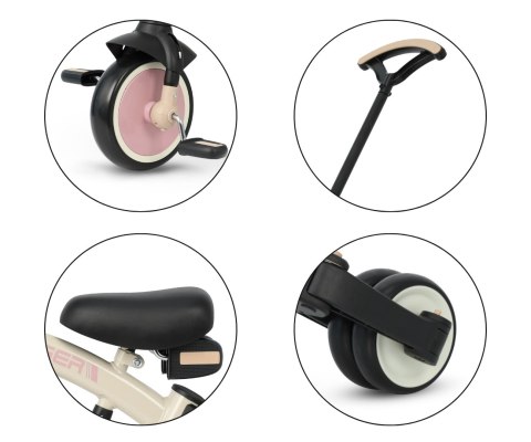Qplay Rowerek Trójkołowy Stager 3w1 Pink Qplay Rowerek Trójkołowy Stager 3w1 Pink
