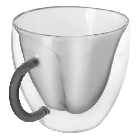 Szklanki termiczne z podwójną ścianką do kawy i herbaty DOUBLE 280 ml 2 szt. Szklanki termiczne z podwójną ścianką do kawy i herbaty DOUBLE 280 ml 2 szt.