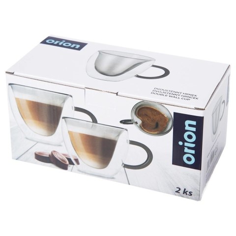 Szklanki termiczne z podwójną ścianką do kawy i herbaty DOUBLE 280 ml 2 szt. Szklanki termiczne z podwójną ścianką do kawy i herbaty DOUBLE 280 ml 2 szt.