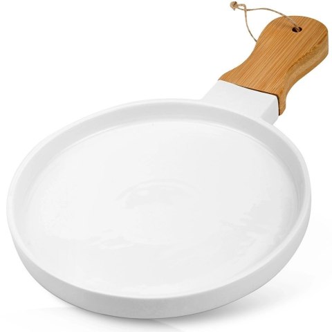 Talerz do serwowania porcelanowy TERRESTRIAL 39,5x26,5 cm Talerz do serwowania porcelanowy TERRESTRIAL 39,5x26,5 cm