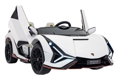 Pojazd Lamborghini SIAN Biały Pojazd Lamborghini SIAN Biały