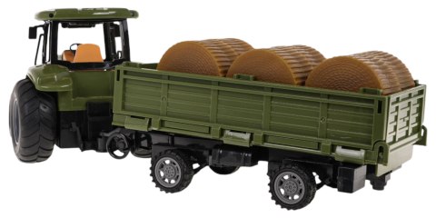 Traktor z Przyczepą Zielony R/C Traktor z Przyczepą Zielony R/C