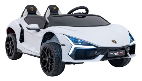 Pojazd Lamborghini Revuelto XL Biały Pojazd Lamborghini Revuelto XL Biały