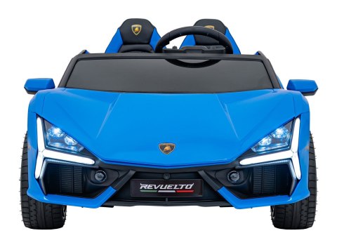 Pojazd Lamborghini Revuelto XL STRONG Niebieski Pojazd Lamborghini Revuelto XL STRONG Niebieski