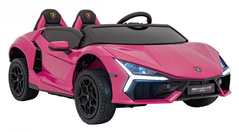 Pojazd Lamborghini Revuelto XL STRONG Różowy Pojazd Lamborghini Revuelto XL STRONG Różowy