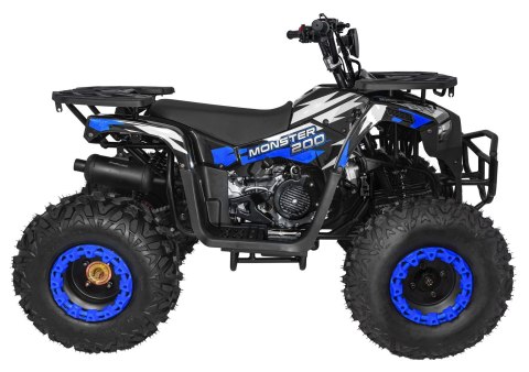 Pojazd Quad Spalinowy 200CC MONSTER Niebieski Pojazd Quad Spalinowy 200CC MONSTER Niebieski