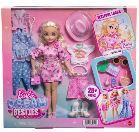 Barbie Dream Besties Malibu Festiwalowe stylizacje Barbie Dream Besties Malibu Festiwalowe stylizacje