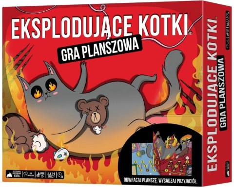 Eksplodujące Kotki: Gra planszowa REBEL Eksplodujące Kotki: Gra planszowa REBEL