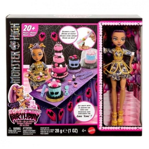 Monster High Straszysłodkie urodziny Tort i lalka Monster High Straszysłodkie urodziny Tort i lalka