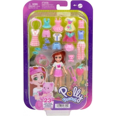 Polly Pocket Lalka + ubranka asortyment JCB22