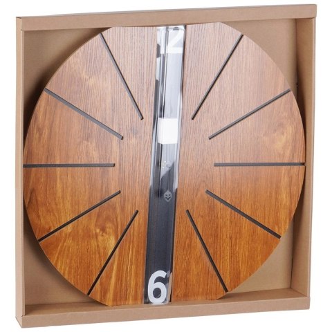 Zegar ścienny brązowy 60 cm Zegar ścienny brązowy 60 cm