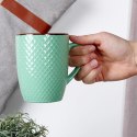 Zestaw Kubki Ceramiczne do Kawy Herbaty Dekoracyjne VILDE 400 ml 4 szt. Zestaw Kubki Ceramiczne do Kawy Herbaty Dekoracyjne VILDE 400 ml 4 szt.