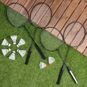 Zestaw do Badmintona Rakietki Rekreacyjny VILDE 8 lotek 61 cm 12 el. Zestaw do Badmintona Rakietki Rekreacyjny VILDE 8 lotek 61 cm 12 el.