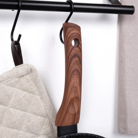 Zestaw patelni granitowy BLACK&WOOD 3 szt. 20 / 24 / 28 cm Zestaw patelni granitowy BLACK&WOOD 3 szt. 20 / 24 / 28 cm