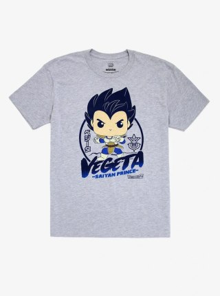 Funko POP! Tees Dragon Ball Z Prince Vegeta T-shirt M