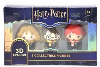 Harry Potter Ron Hermiona 3D eraser gumka 3pak