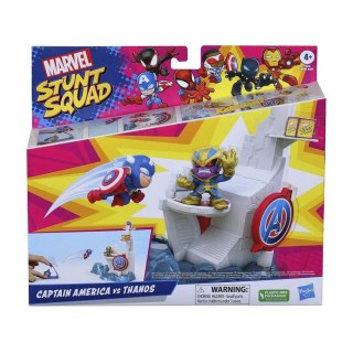 Hasbro Stunt Squad Capitan America vs Thanos figurki