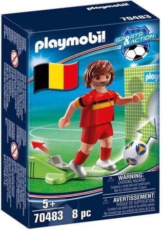 PLAYMOBIL 70483 Sports & Action Player Belgia 8el
