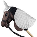 Derka i nauszniki Skippi dla Hobby Horse - szara - uniwersalny rozmiar Derka i nauszniki Skippi dla Hobby Horse - szara - uniwersalny rozmiar