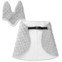 Derka i nauszniki Skippi dla Hobby Horse - szara - uniwersalny rozmiar Derka i nauszniki Skippi dla Hobby Horse - szara - uniwersalny rozmiar