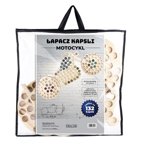 Łapacz Kapsli od piwa Motocykl dla niego urodziny