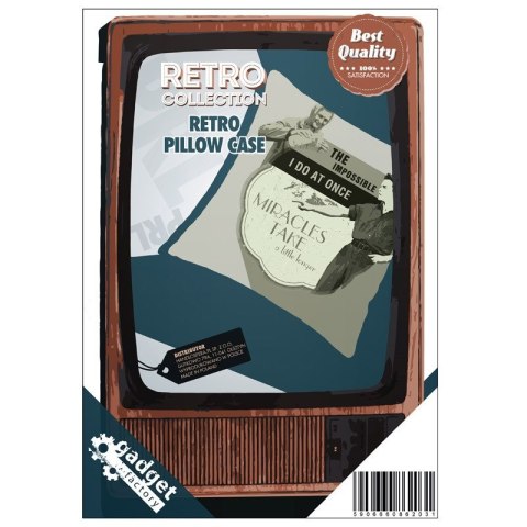 Poszewka Retro - The impossible - Workman - 33x33 cm Poszewka Retro - The impossible - Workman - 33x33 cm