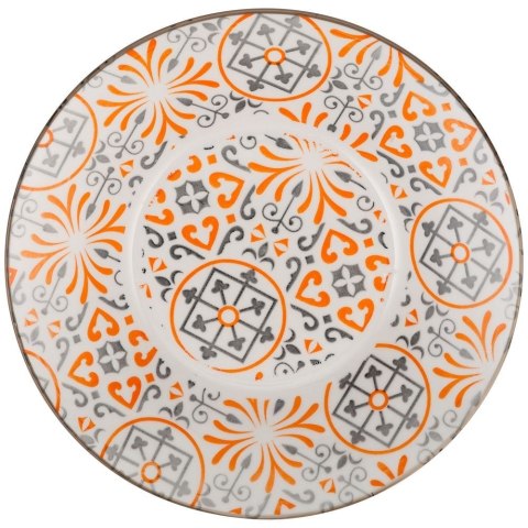 Talerz obiadowy głęboki porcelanowy MAIOLICA 650 ml | 23 cm