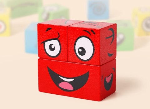 KLOCKI KREATYWNE GRA LOGICZNA EMOCJE BUŹKI JHTOY-325 KLOCKI KREATYWNE GRA LOGICZNA EMOCJE BUŹKI JHTOY-325