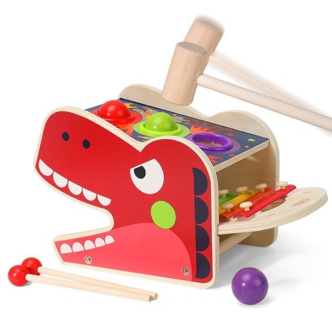 PRZEBIJAK WBIJAK SORTER CYMBAŁKI T-REX DINOZAUR JHTOY-564 PRZEBIJAK WBIJAK SORTER CYMBAŁKI T-REX DINOZAUR JHTOY-564