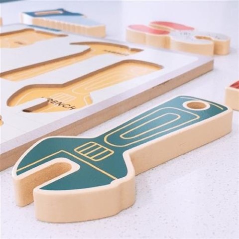 PUZZLE DREWNIANE EDUKACYJNE NARZĘDZIA ZKB-2053 PUZZLE DREWNIANE EDUKACYJNE NARZĘDZIA ZKB-2053