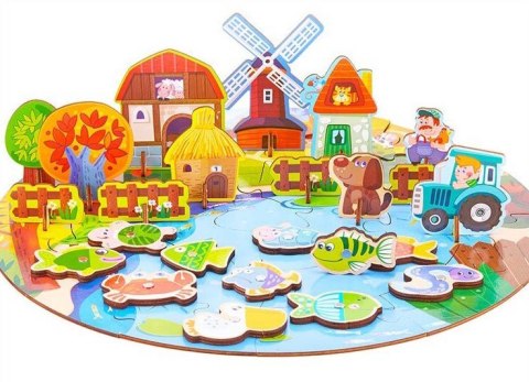 PUZZLE MAGNETYCZNE DO ŁOWIENIA FARMA ZKB-904 PUZZLE MAGNETYCZNE DO ŁOWIENIA FARMA ZKB-904