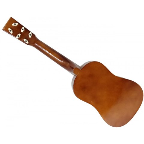 GITARA DREWNIANA AKUSTYCZNA 6 STRUNOWA DLA DZIECI COFFEE 60 CM GITARA DREWNIANA AKUSTYCZNA 6 STRUNOWA DLA DZIECI COFFEE 60 CM