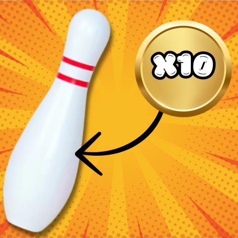 KRĘGLE GRA ZRĘCZNOŚCIOWA SENSORYCZNE DLA DZIECI ZABAWA BOWLING BIAŁE KRĘGLE GRA ZRĘCZNOŚCIOWA SENSORYCZNE DLA DZIECI ZABAWA BOWLING BIAŁE