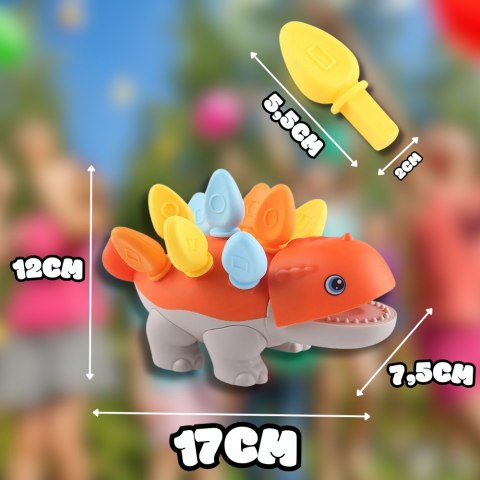 PUZZLE UKŁADANKA DOPASUJ KSZTAŁTY MONTESSORI KSZTAŁTY DINOZAUR SORTER POMARAŃCZOWY PUZZLE UKŁADANKA DOPASUJ KSZTAŁTY MONTESSORI KSZTAŁTY DINOZAUR SORTER POMARAŃCZOWY