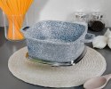 BRYTFANNA GARNEK KWADRATOWY 3.5L 22cm ZILNER GREY ZL-7058 BRYTFANNA GARNEK KWADRATOWY 3.5L 22cm ZILNER GREY ZL-7058
