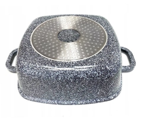 BRYTFANNA GARNEK KWADRATOWY 5.5L 26cm ZILNER GREY ZL-7059 BRYTFANNA GARNEK KWADRATOWY 5.5L 26cm ZILNER GREY ZL-7059