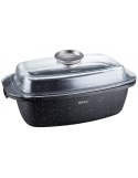 BRYTFANNA MARMUROWA 5.5L 33cm KINGHOFF KH-1608 BRYTFANNA MARMUROWA 5.5L 33cm KINGHOFF KH-1608